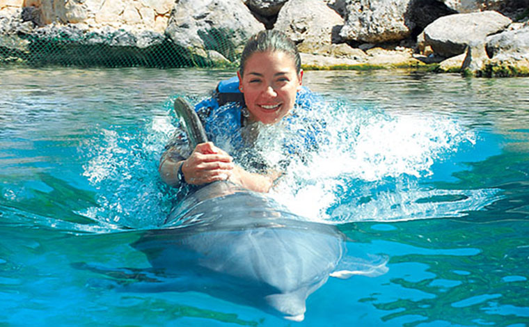 Xel-Ha Dolphinclusive Dolphin Ride + Xel-Ha Tour 