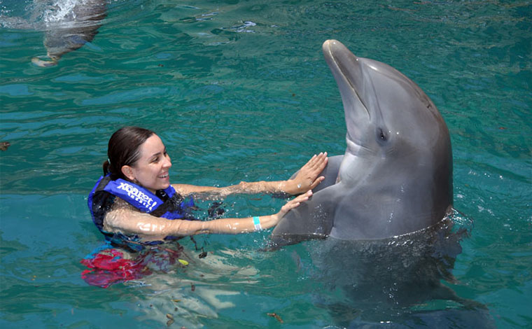 Trainer for a Day at Xel-Ha 